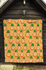 Leprechaun St Patrick's Day Pattern Print Quilt-grizzshop