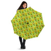 Leprechaun St Patrick's Day Print Pattern Automatic Foldable Umbrella-grizzshop