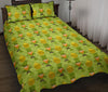 Leprechaun St Patrick's Day Print Pattern Bed Set Quilt-grizzshop