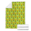 Leprechaun St Patrick's Day Print Pattern Blanket-grizzshop