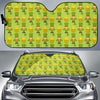 Leprechaun St Patrick's Day Print Pattern Car Sun Shade-grizzshop