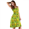 Leprechaun St Patrick's Day Print Pattern Dress-grizzshop