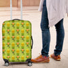 Leprechaun St Patrick's Day Print Pattern Luggage Cover Protector-grizzshop