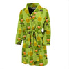 Leprechaun St Patrick's Day Print Pattern Men Long Robe-grizzshop