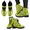 Leprechaun St Patrick's Day Print Pattern Men Women Leather Boots-grizzshop