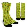 Leprechaun St Patrick's Day Print Pattern Unisex Crew Socks-grizzshop