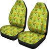 Leprechaun St Patrick's Day Print Pattern Universal Fit Car Seat Covers-grizzshop