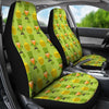 Leprechaun St Patrick's Day Print Pattern Universal Fit Car Seat Covers-grizzshop