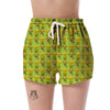 Leprechaun St Patrick's Day Print Pattern Women's Shorts-grizzshop