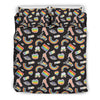 Lgbt Pride Rainbow Pattern Print Duvet Cover Bedding Set-grizzshop