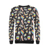 Lgbt Pride Rainbow Pattern Print Women Crewneck Sweatshirt-grizzshop