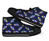 Lgbt Rainbow Eye Patterm Print Men Women's High Top Shoes-grizzshop