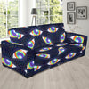 Lgbt Rainbow Eye Patterm Print Sofa Covers-grizzshop