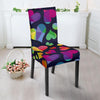 Lgbt Rainbow Heart Patterm Print Chair Cover-grizzshop