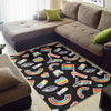 Lgbt Rainbow Patterm Print Floor Mat-grizzshop