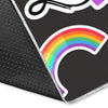 Lgbt Rainbow Patterm Print Floor Mat-grizzshop