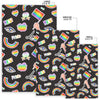 Lgbt Rainbow Patterm Print Floor Mat-grizzshop