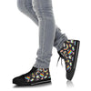 Lgbt Rainbow Patterm Print Men Women's High Top Shoes-grizzshop