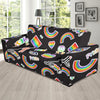 Lgbt Rainbow Patterm Print Sofa Covers-grizzshop