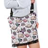 Library Librarian Book Lover Pattern Print Crossbody Bags-grizzshop