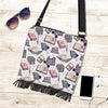 Library Librarian Book Lover Pattern Print Crossbody Bags-grizzshop