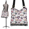 Library Librarian Book Lover Pattern Print Crossbody Bags-grizzshop