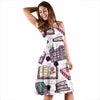 Library Librarian Book Lover Pattern Print Dress-grizzshop