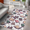 Library Librarian Book Lover Pattern Print Floor Mat-grizzshop