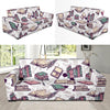 Library Librarian Book Lover Pattern Print Sofa Covers-grizzshop