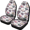 Library Librarian Book Lover Pattern Print Universal Fit Car Seat Cover-grizzshop