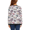 Library Librarian Book Lover Pattern Print Women Crewneck Sweatshirt-grizzshop