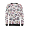 Library Librarian Book Lover Pattern Print Women Crewneck Sweatshirt-grizzshop