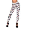 Library Librarian Book Lover Pattern Print Women Leggings-grizzshop