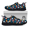 Library Reading Print Pattern Black Sneaker-grizzshop