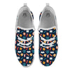 Library Reading Print Pattern White Athletic Shoes-grizzshop