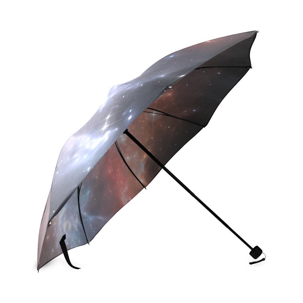 Light Geomagnetic Storm Galaxy Space Print Foldable Umbrella-grizzshop