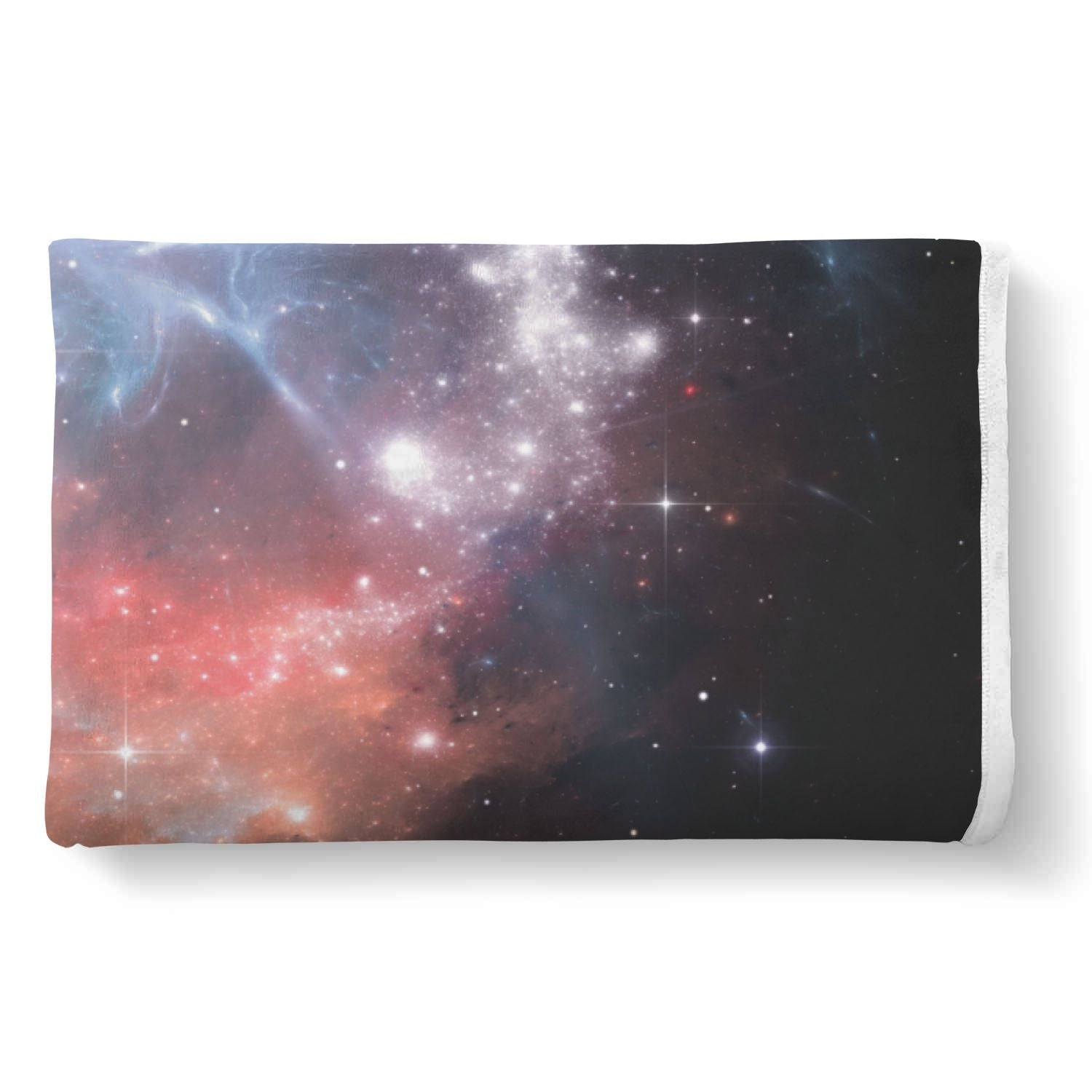 Light Geomagnetic Storm Galaxy Space Print Throw Blanket-grizzshop