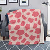 Light Pink Cow Print Blanket-grizzshop