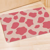 Light Pink Cow Print Door Mat-grizzshop