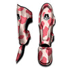 Light Pink Cow Print Muay Thai Shin Guard-grizzshop