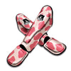 Light Pink Cow Print Muay Thai Shin Guard-grizzshop