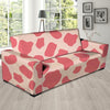 Light Pink Cow Print Sofa Cover-grizzshop