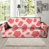 Light Pink Cow Print Sofa Cover-grizzshop