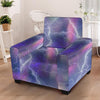 Lightning Aurora Galaxy Space Armchair Cover-grizzshop