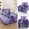 Lightning Aurora Galaxy Space Armchair Cover-grizzshop