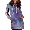 Lightning Aurora Galaxy Space Hoodie Dress-grizzshop