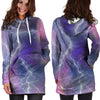 Lightning Aurora Galaxy Space Hoodie Dress-grizzshop