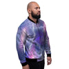 Lightning Aurora Galaxy Space Men's Bomber Jacket-grizzshop