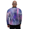 Lightning Aurora Galaxy Space Men's Bomber Jacket-grizzshop