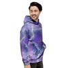 Lightning Aurora Galaxy Space Men's Hoodie-grizzshop